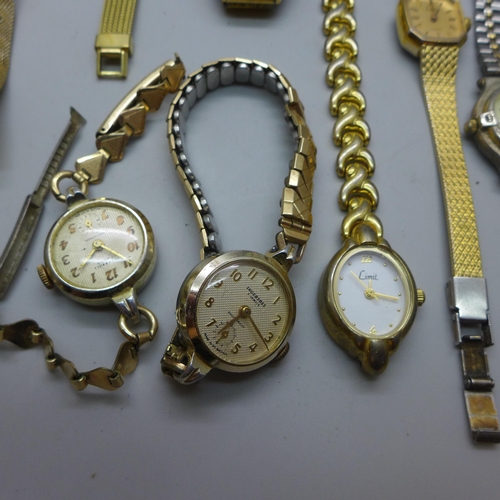 1022 - Assorted lady's wristwatches