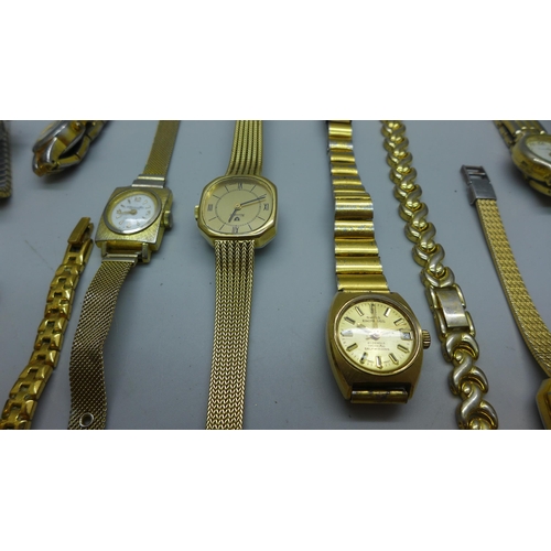 1022 - Assorted lady's wristwatches