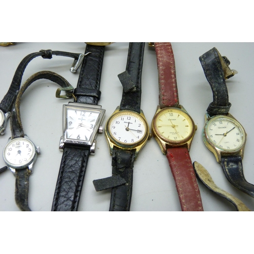 1032 - A collection of lady's Sekonda wristwatches, (15)