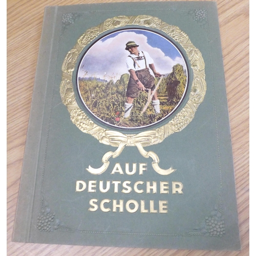 655 - Auf Deutscher Scholle, Way of Life of Working Farm People, 1930s German cigarette card album