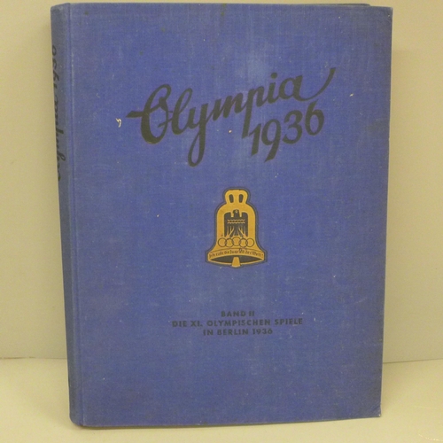 664 - A German 1930s summer Olympics Berlin cigarette card album