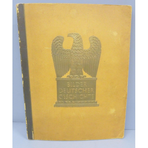 699 - German history, 1930s cigarette card album, two cards missing