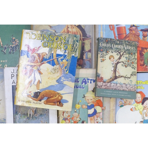 731 - A box of childrens books, Peter Pan and Wendy by J. M. Barrie, Andersen's Fairy stories, Raffy and t... 