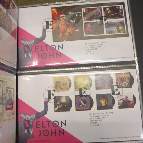 750 - Three albums of First Day Covers, 2014-15, 2016-17 and 2018-19, approximately 150