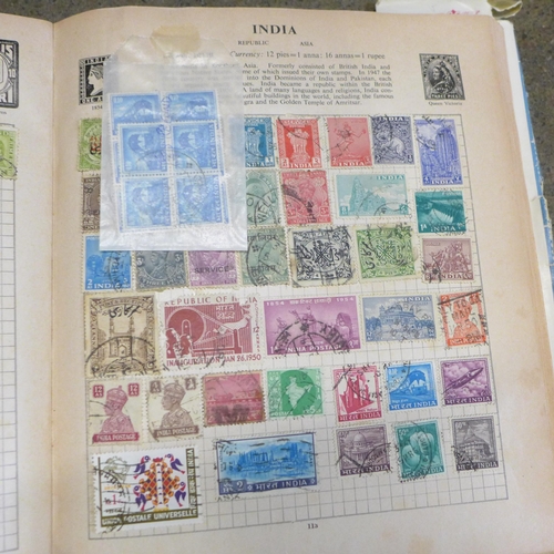 751 - British Post Office mint stamps, some first day covers, two albums of stamps and loose stamps