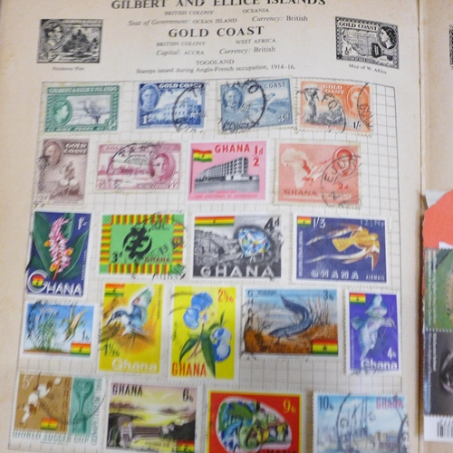 751 - British Post Office mint stamps, some first day covers, two albums of stamps and loose stamps