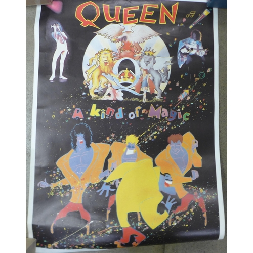 785 - A Queen promotion poster for It's a Kind of Magic