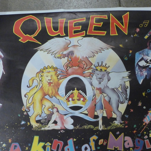 785 - A Queen promotion poster for It's a Kind of Magic