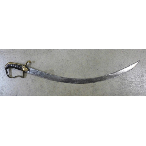 805 - A 19th Century British cavalry cutlass **PLEASE NOTE THIS LOT IS NOT ELIGIBLE FOR IN-HOUSE POSTING A... 