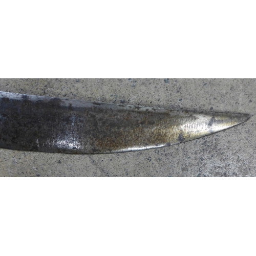 805 - A 19th Century British cavalry cutlass **PLEASE NOTE THIS LOT IS NOT ELIGIBLE FOR IN-HOUSE POSTING A... 