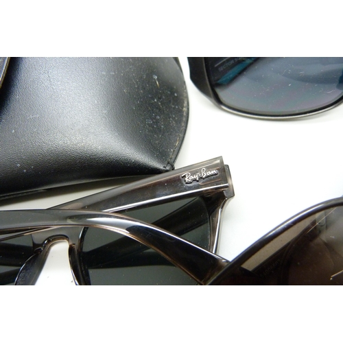 814 - A pair of Ray-Ban sunglasses and other sunglasses/spectacles