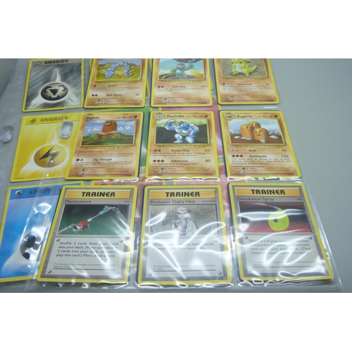 818 - Pokemon; part set XY Evolution including Holo, also Charmander and Pikachu