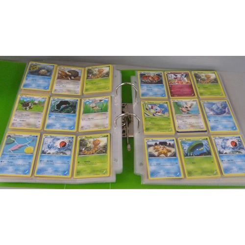 820 - Pokemon cards; a binder with over 650 vintage Pokemon cards