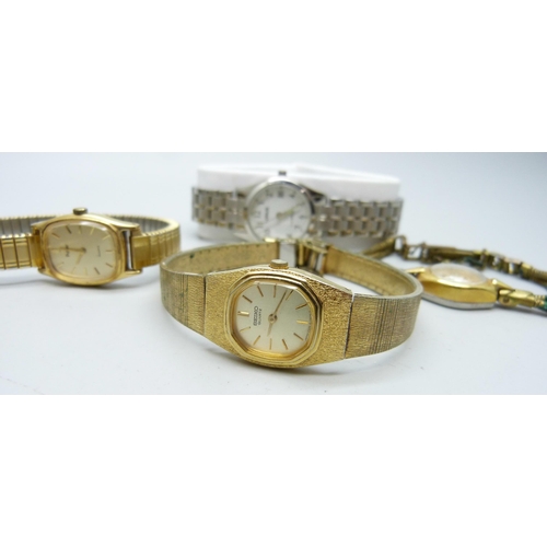 904 - Six lady's wristwatches