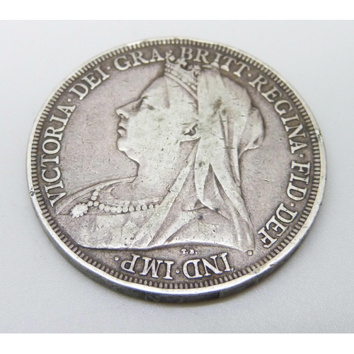 927 - A Victorian 1897 crown