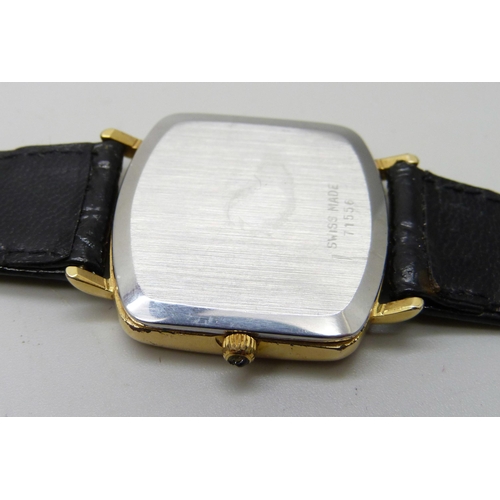 939 - A 1970s Maurice Lacroix wristwatch with ETA caliber 2512-1 mechanical movement