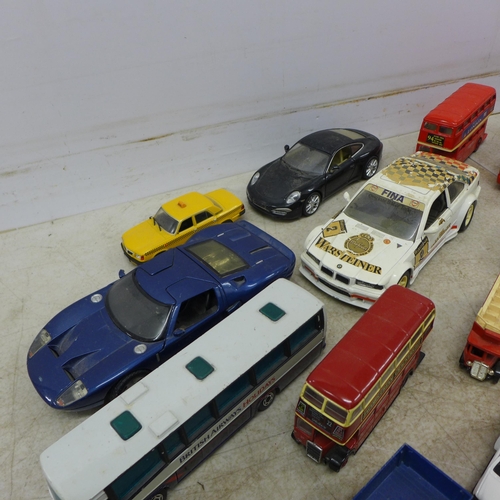 2106 - Approximately 20 die-cast and toy cars