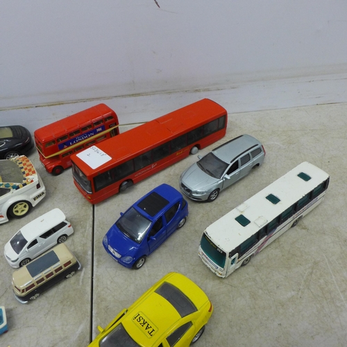 2106 - Approximately 20 die-cast and toy cars