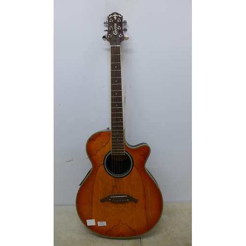 2110 - A Crafter FX-550EQ acoustic-electric guitar