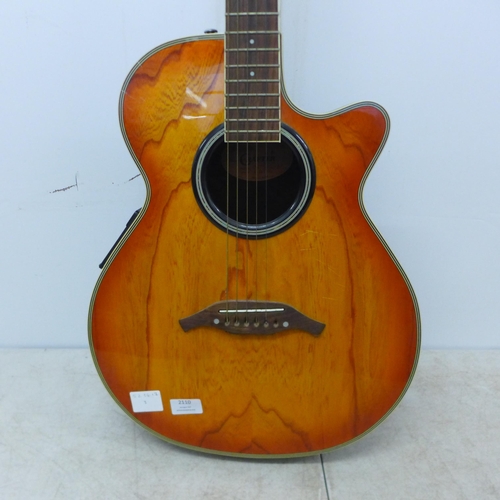 2110 - A Crafter FX-550EQ acoustic-electric guitar