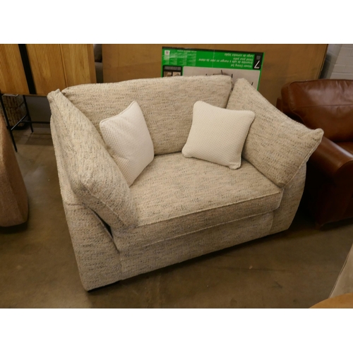 1372 - A Barker & Stonehouse ivory and grey flecked two seater sofa RRP £1129