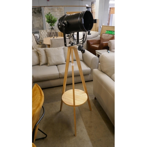 1378 - A Recycled theatre floor lamp