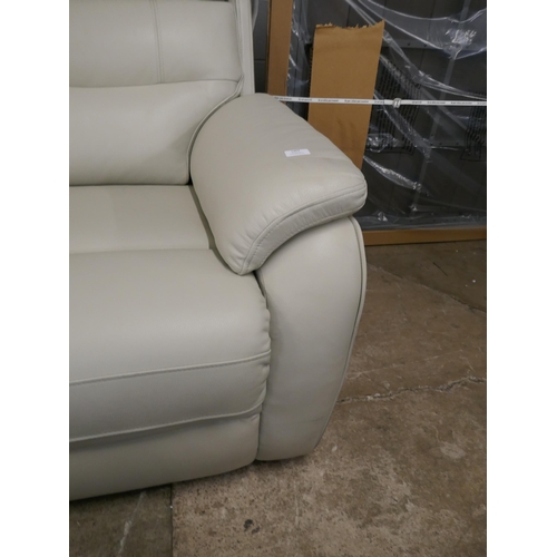 1407 - Fletcher 2 seater Light Grey Power Recliner , Original RRP £983.33 + vat - repaired frame (4208-16) ... 