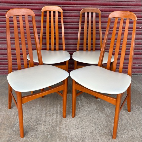 91A - A set of four Jentique teak dining chairs