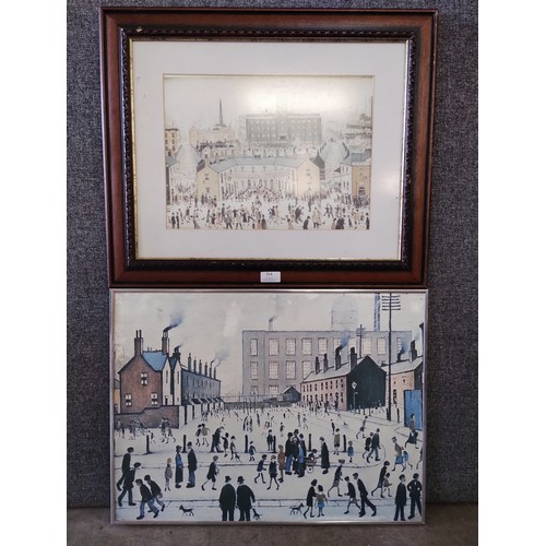 314 - Two L.S. Lowry prints