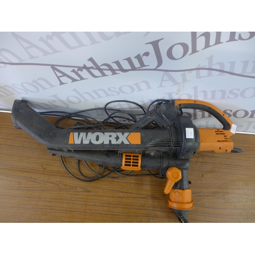 2379 - A Worx WE1501E electric garden Blow Vac - no collection bag