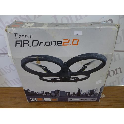 2386 - A Parrot AR Drone 2.0 with HD 1280x720 camera and Smart phone control