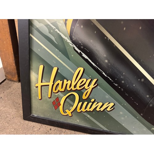 2084 - D C Bombshell Harley Quinn framed print