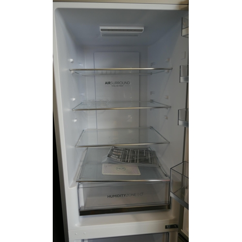 6011 - Haier 60/40 Inox Fridge Freezer - Model Hdw1618Dnpk,  Original RRP £399.99 + vat  (326A - 122) *This... 