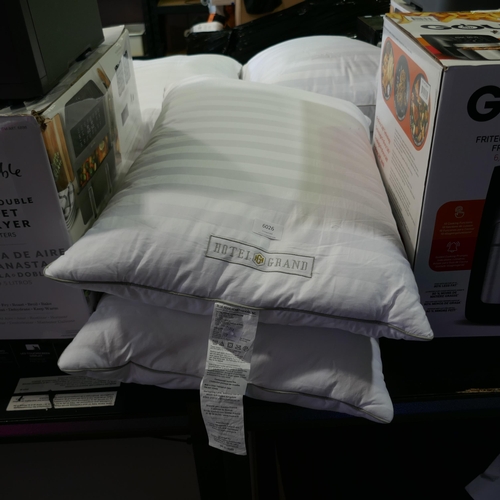 6026 - Hotel Grand Down Roll jumbo Pillows (328-211)* This lot is subject to vat