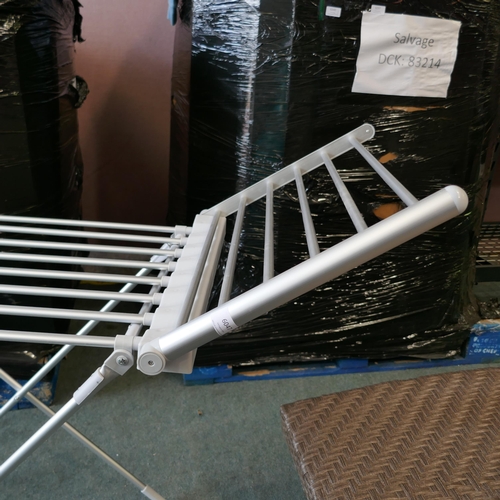 6047 - Vybra Electric Winged Airer With Cover  (328-74)* This lot is subject to vat