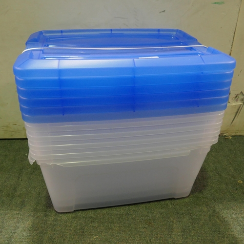 6066 - Iris 15L Storage Boxes - Damaged (328-212)* This lot is subject to vat