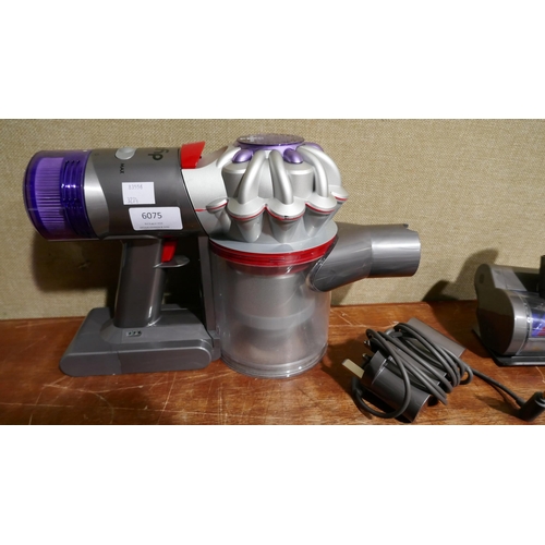 6075 - Dyson V8 Stick Vacuum Cleaner With Charger - No Wall Mount, Original RRP £264.99 + Vat *This Item Is... 