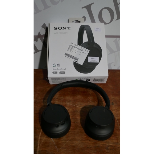 6081 - Sony Wireless Headphones  *This Item Is Subject To Vat (327A-33)