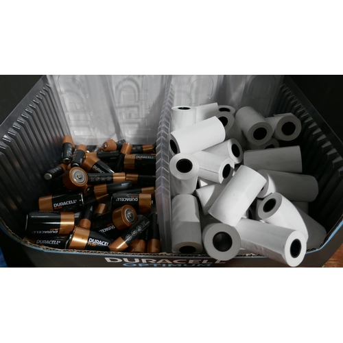 6085 - Duracell Battries, Oral-B Db5 B'Toothbrush, Thermal Chip & Pin Rolls (328-84,85,87,88,94)* This lot ... 