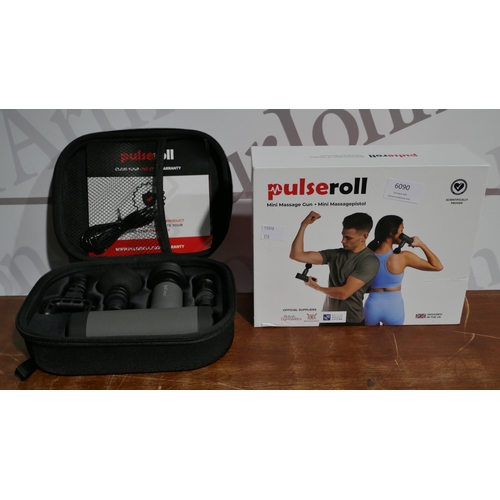 6090 - Pulseroll Mini Massage Gun  (328-197)* This lot is subject to vat