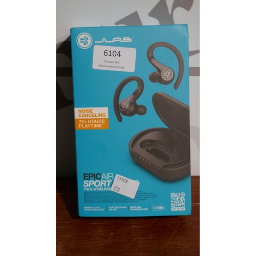 6104 - Jlab Epic Air Sport Anc  True Wirless  Earbuds (328-71)* This lot is subject to vat