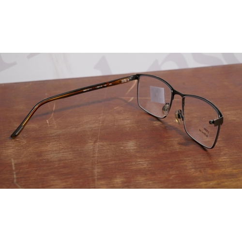 6106 - Jaguar Gunmetal Metal Glasses - Damaged (328-198)* This lot is subject to vat