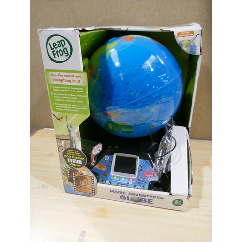 6130 - Leapfrog Adventures Globe magic And Guitar Toy  *This Item Is Subject To Vat (327A-418)