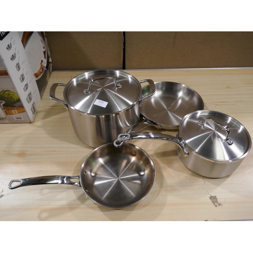 6133 - Tramontina Stainless Steel Cookware, Original RRP £169.99 + Vat *This Item Is Subject To Vat (327A-4... 