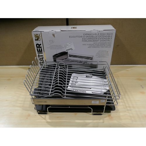 6138 - Sabatier Dishrack Expandable *This Item Is Subject To Vat (327A-438)