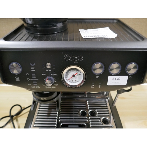 6140 - Sage Barista Impress Express Coffee Machine - Model Ses876Bst4Guk1, Original RRP £539.99 + Vat *This... 