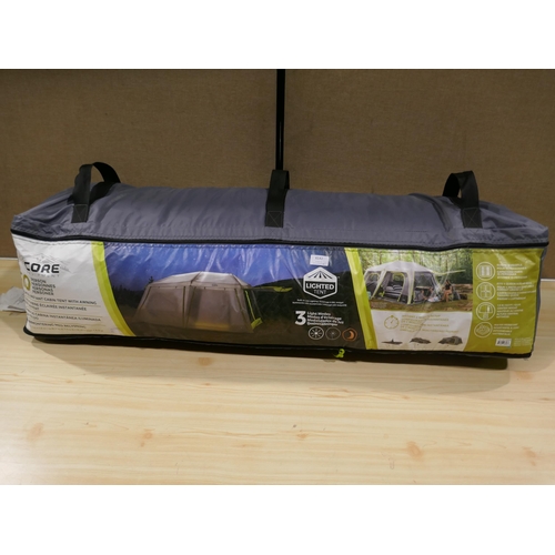 6142 - Core 10 Person Lighted Tent, Original RRP £249.99 + Vat *This Item Is Subject To Vat (327A-441)