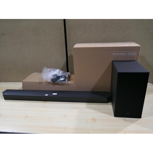 6143 - Samsung Soundbar And Subwoofer With Remote - Model Hw-Q600C/Xu Sb, Original RRP £429.99 + Vat *This ... 