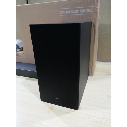 6143 - Samsung Soundbar And Subwoofer With Remote - Model Hw-Q600C/Xu Sb, Original RRP £429.99 + Vat *This ... 