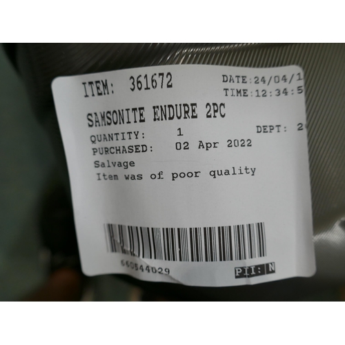 6165 - Samsonite Endure 2 piece Hardside Suitcase, Original RRP £119.99 + Vat *This Item Is Subject To Vat ... 